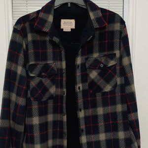 Boston Traders Flannel Shirt Jacket -- men's size xl